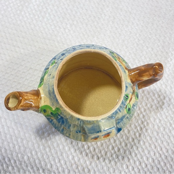 Vintage Cottage Tea Set W/ Tea Pot Creamer Sugar Bowl Loose Leaf Tea Japan Made - Picture 8 of 11